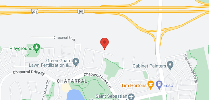 map of 68 CHAPARRAL CR SE